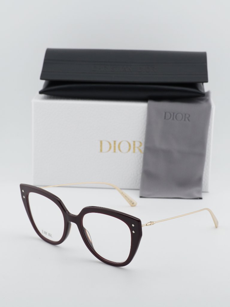 Dior Missdioro B4i 6000 Cat Eye Eyeglasses 53mm - Purple / Gold